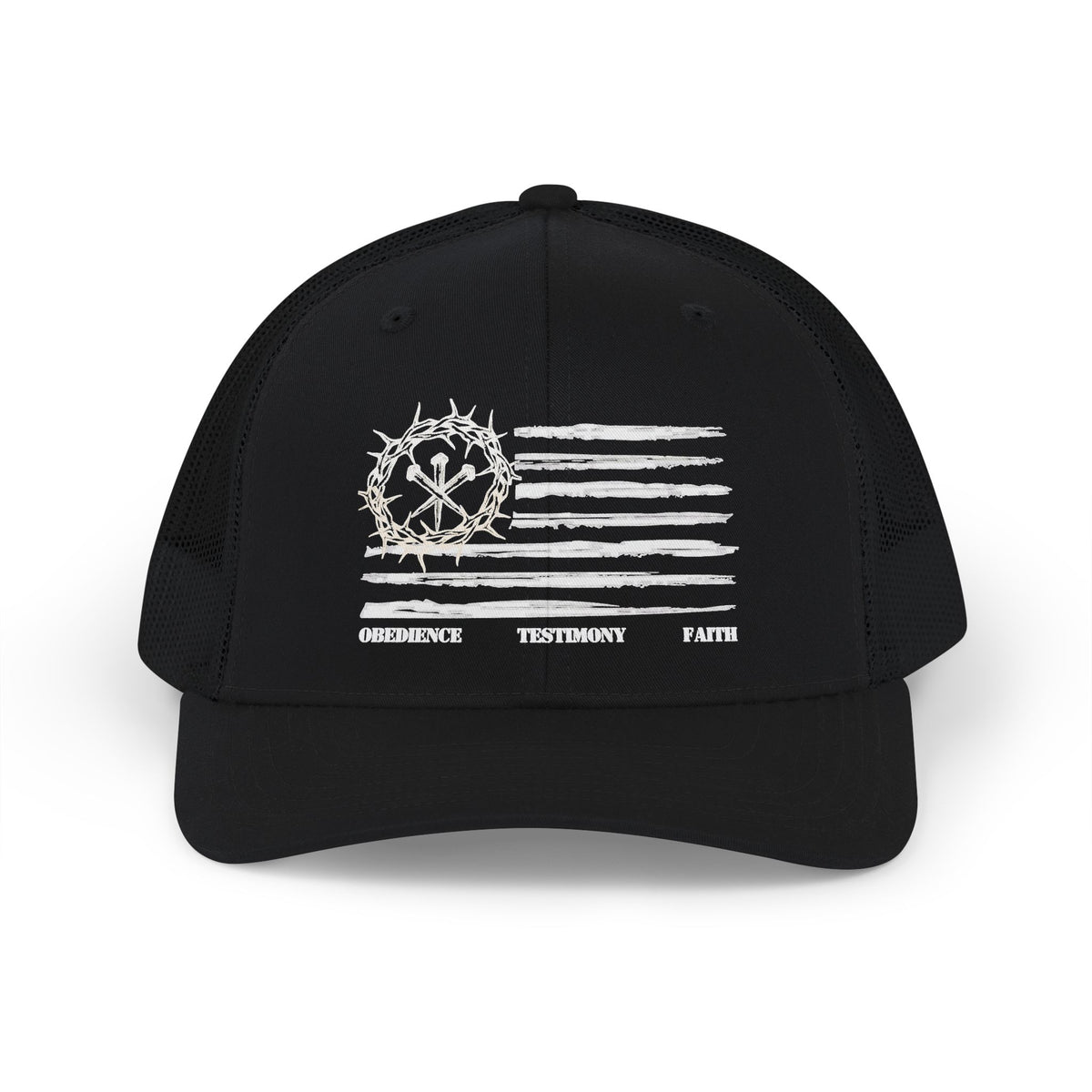 God's Kingdom Snapback Trucker Cap — Obedience Testimony Faith Hat